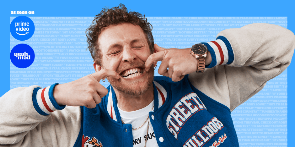 Rory Lowe — Lowe Key Funny tour artwork